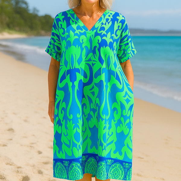 Marisela | Breeze Midi Dress – Lightness, Confidence & Carefree Style
