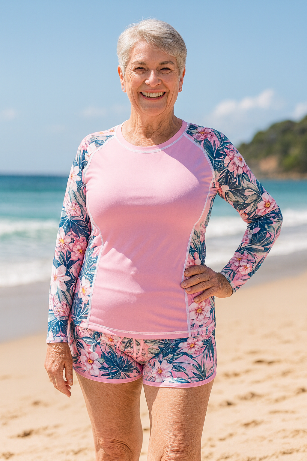 Elaine | UPF 50+ Sun-Safe Tankini Set