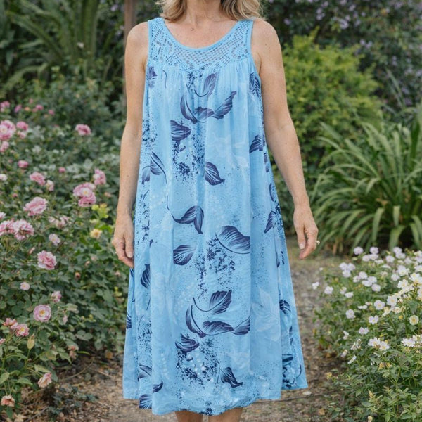 Maisie | Easy Swing Lace Dress — Cool, Relaxed & Effortlessly Comfortable (S-5XL)