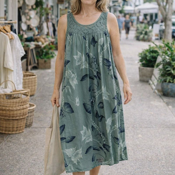 Maisie | Easy Swing Lace Dress — Cool, Relaxed & Effortlessly Comfortable (S-5XL)