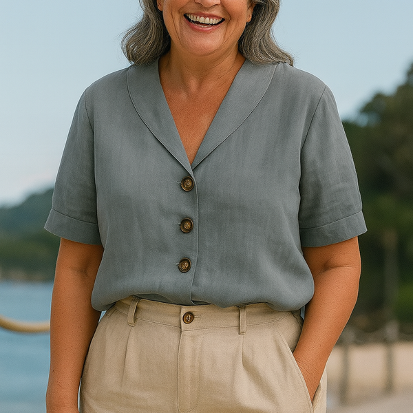 Charlina | Grace Blouse – Flattering Fit, Effortless Confidence,
