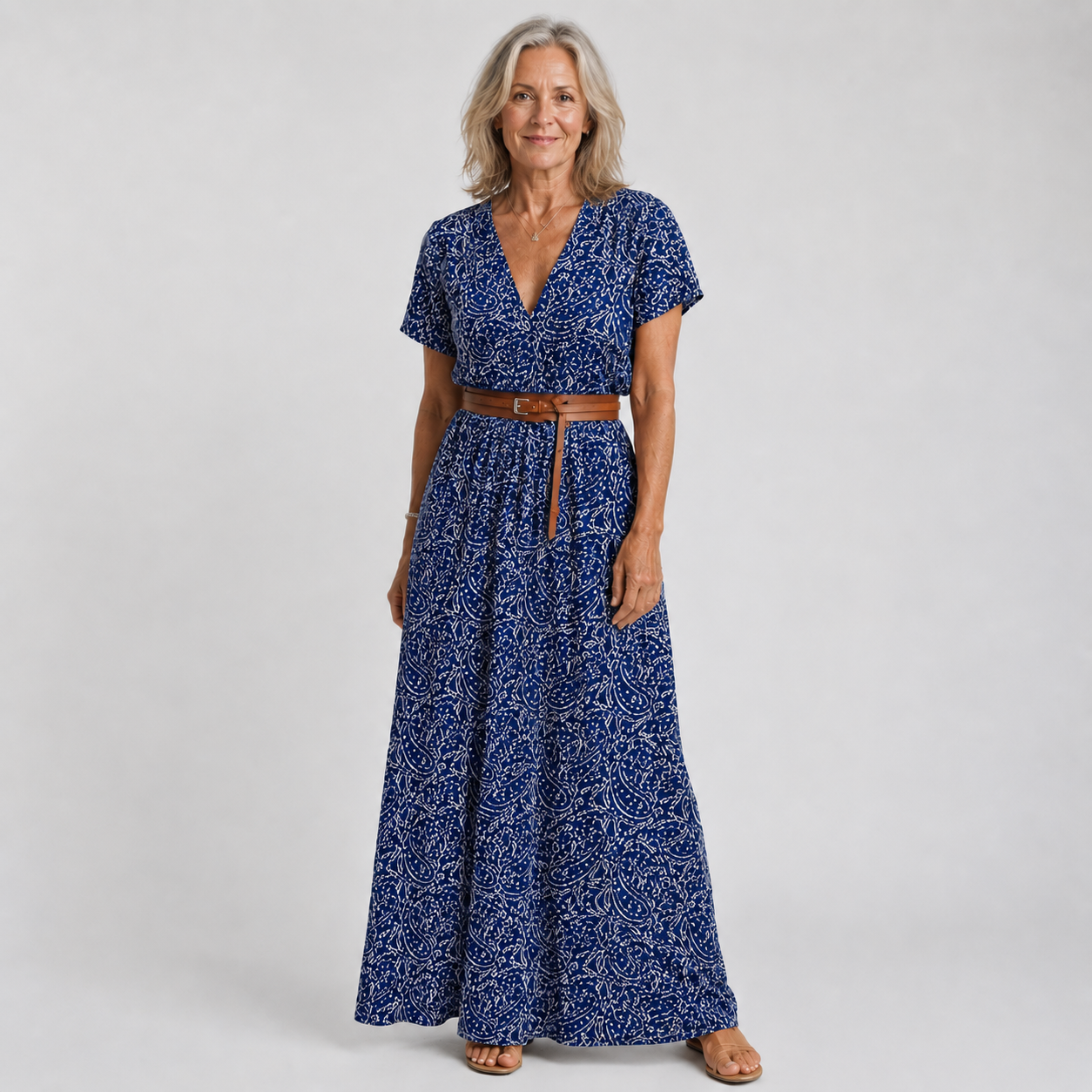 Charissa | Elegant Floral Maxi Dress
