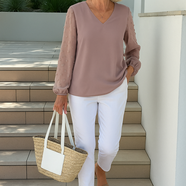 Evelyn Blouse | Confidence, Covered in Comfort