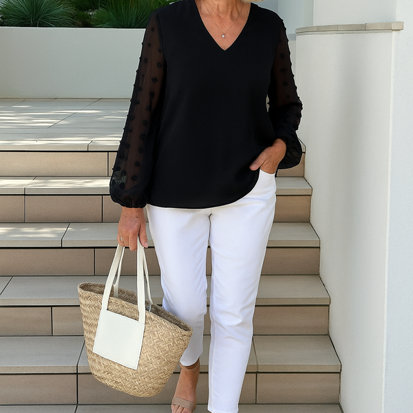 Evelyn Blouse | Confidence, Covered in Comfort