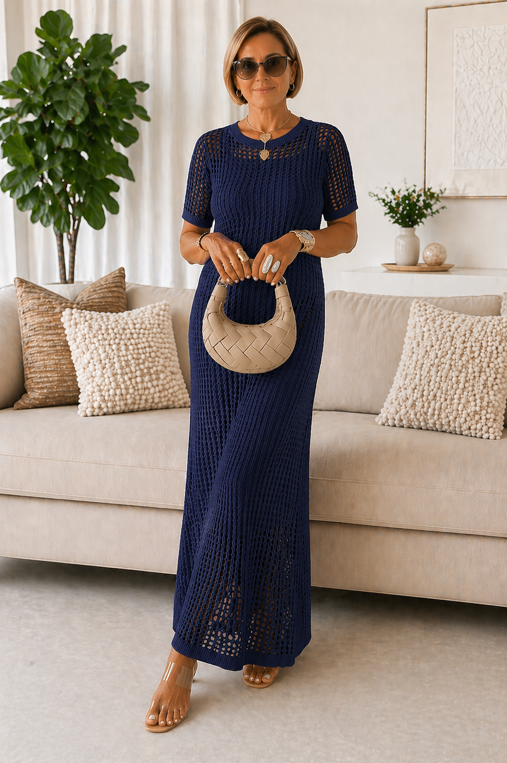 Bethany | Cut-Out Long Maxi Dress