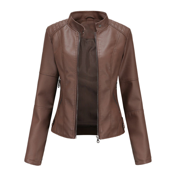 BEATRICE™ - Veste Slim à Fermeture Éclair