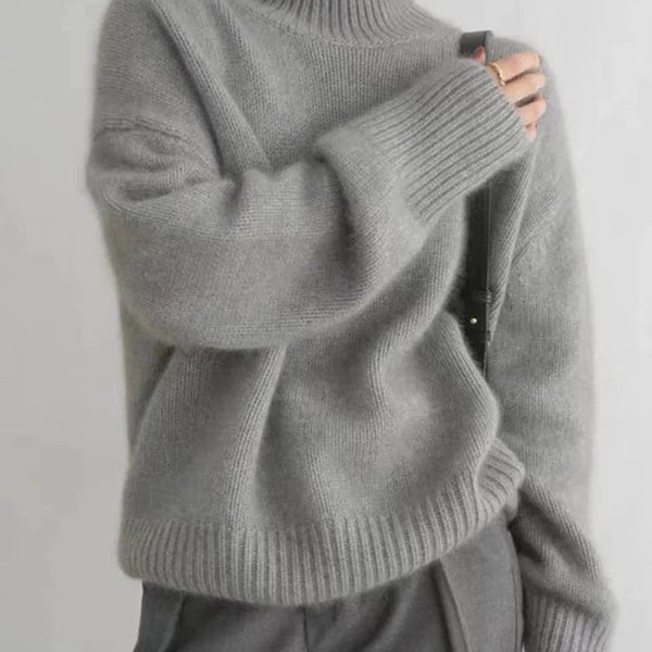 Amaya | Pull Col Roulé en Cachemire de Luxe