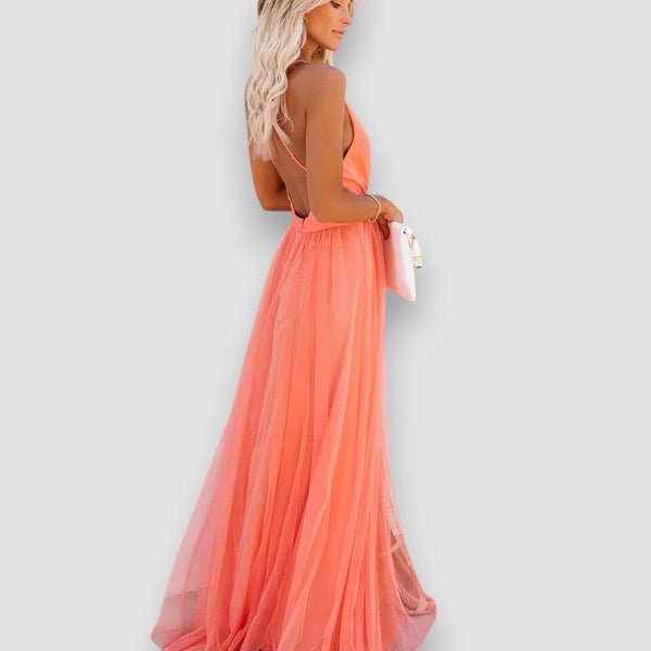 Élanor – Robe Maxi Coastal Bloom