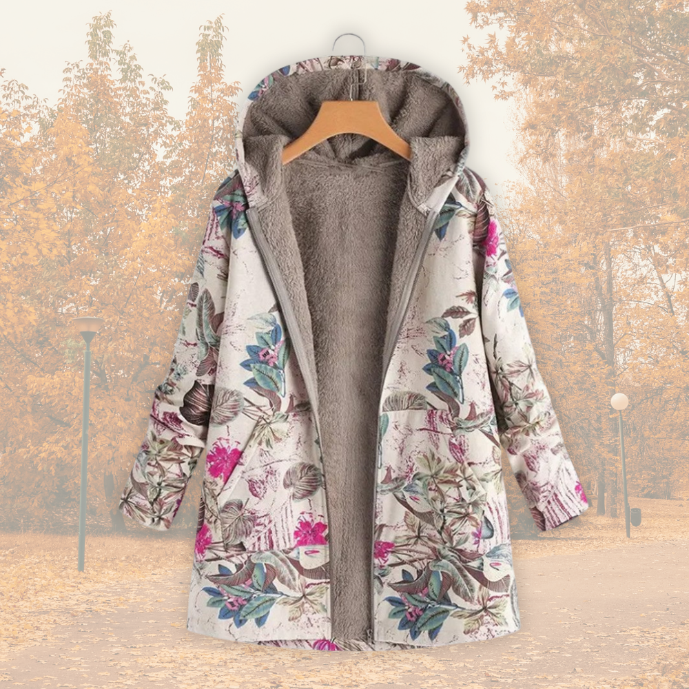 Camélia | Veste Chaleureuse avec Doublure en Fleece