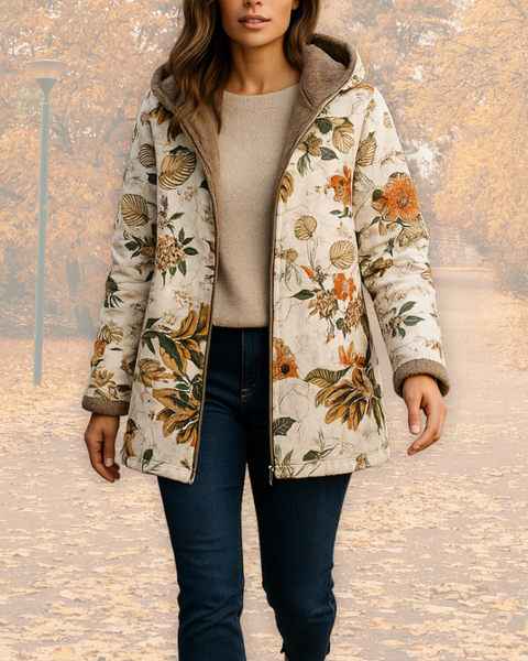 Camélia | Veste Chaleureuse avec Doublure en Fleece