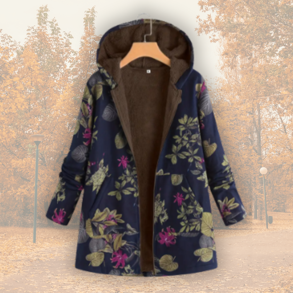 Camélia | Veste Chaleureuse avec Doublure en Fleece