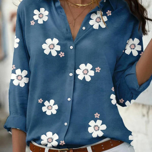 Grace | Soft Floral Blouse – Made to Flatter, Designed to Breathe