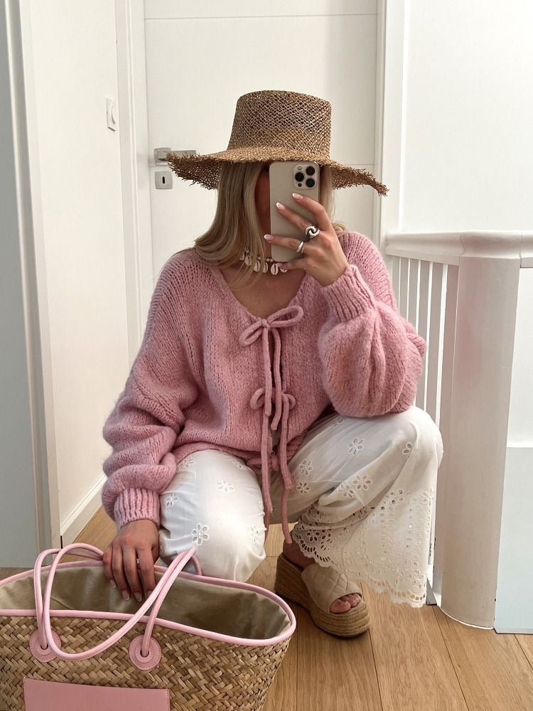 Adelie | Cardigan en Tricot