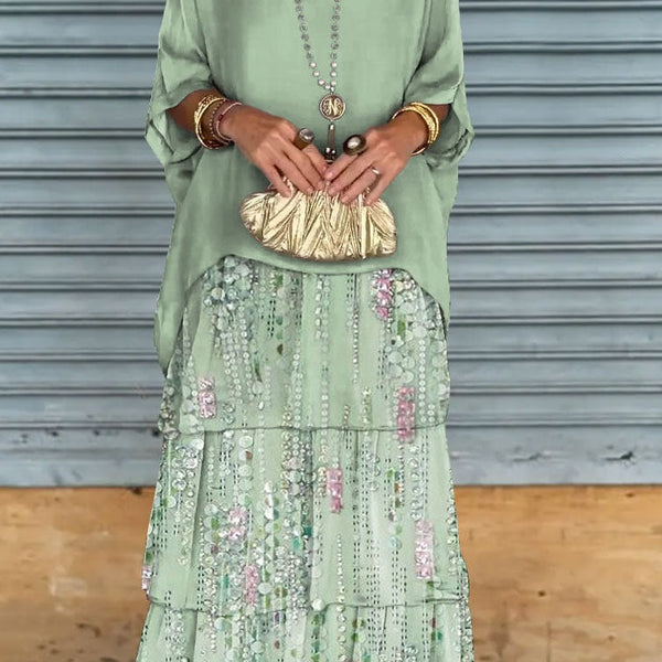 Juliette | Elegant Layered Maxi Dress