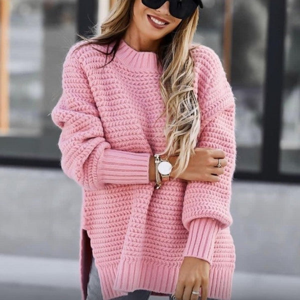Tessora | Luxe Textured Knit Pullover - Comfort & Elegance