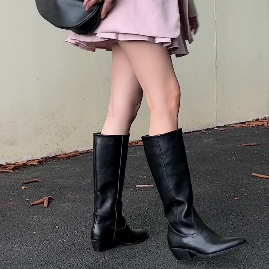 AURA™ - Bottes Élevées Élégantes