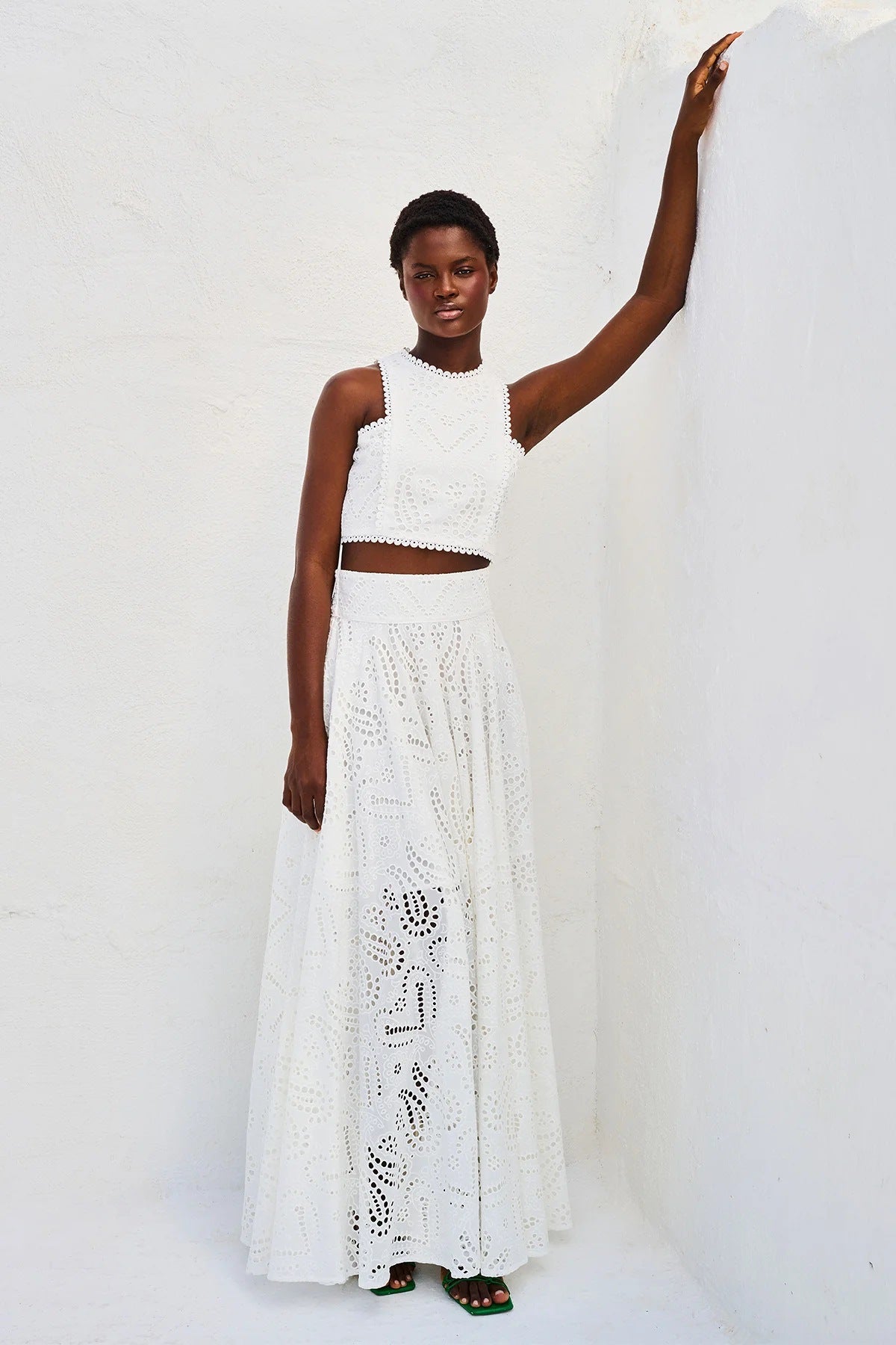 Linda | Robe fluide en dentelle pour femmes