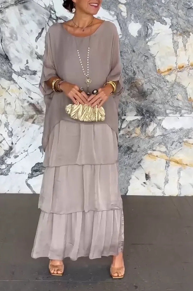 Elise | Elegant Layered Maxi Dress