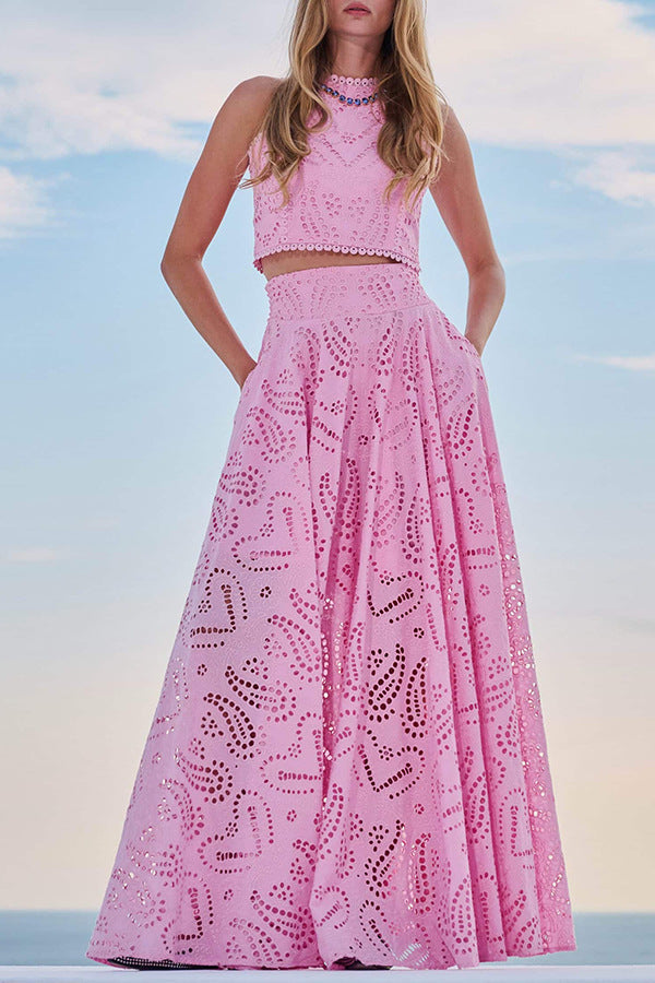 Linda | Robe fluide en dentelle pour femmes