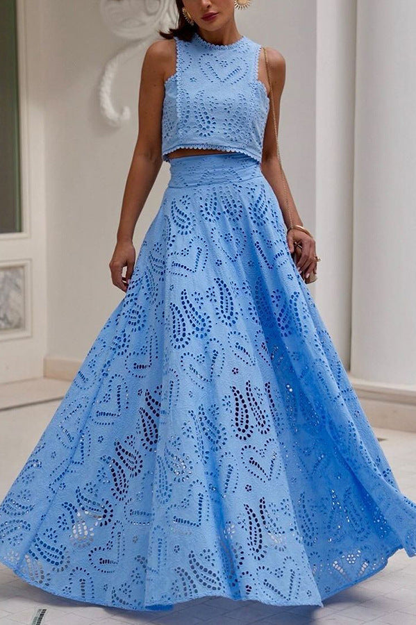 Linda | Robe fluide en dentelle pour femmes