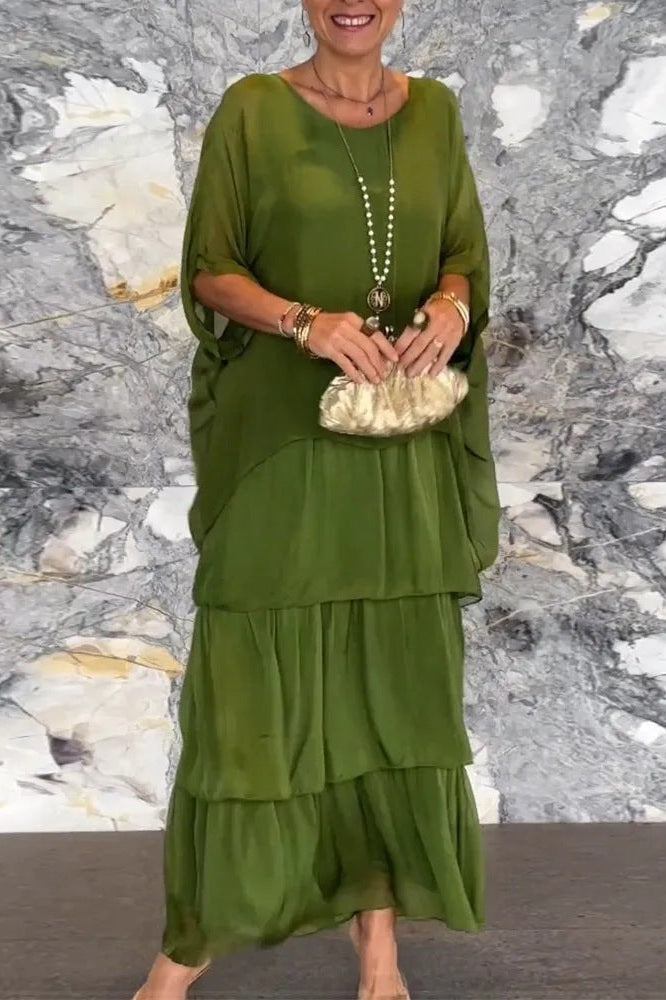 Sophia | Elegant Layered Maxi Dress