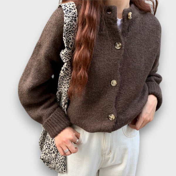 Celore – Cardigan Mocha Chaud