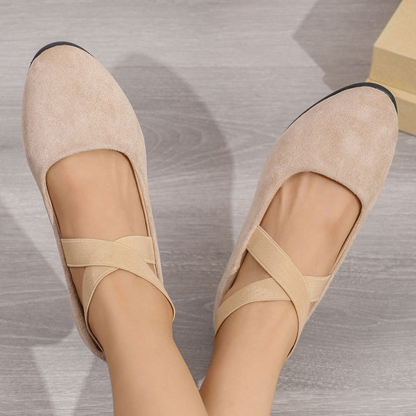 Calerinne | Closed Wedge Ballerina Shoes