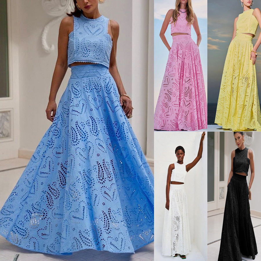 Linda | Robe fluide en dentelle pour femmes