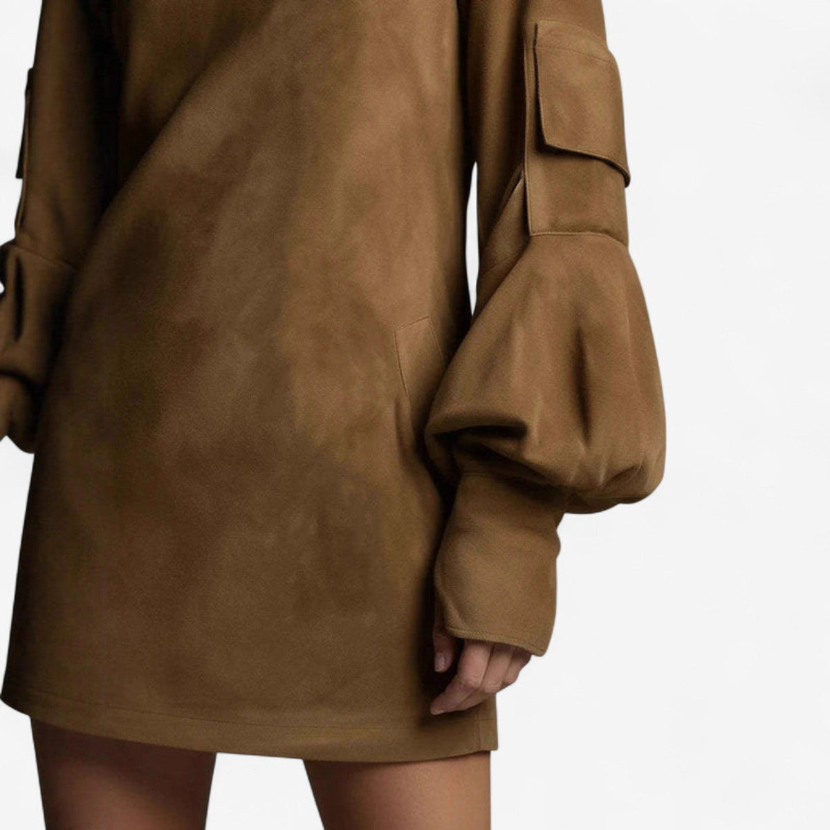 Robe Tania™ Mini avec Col Haut