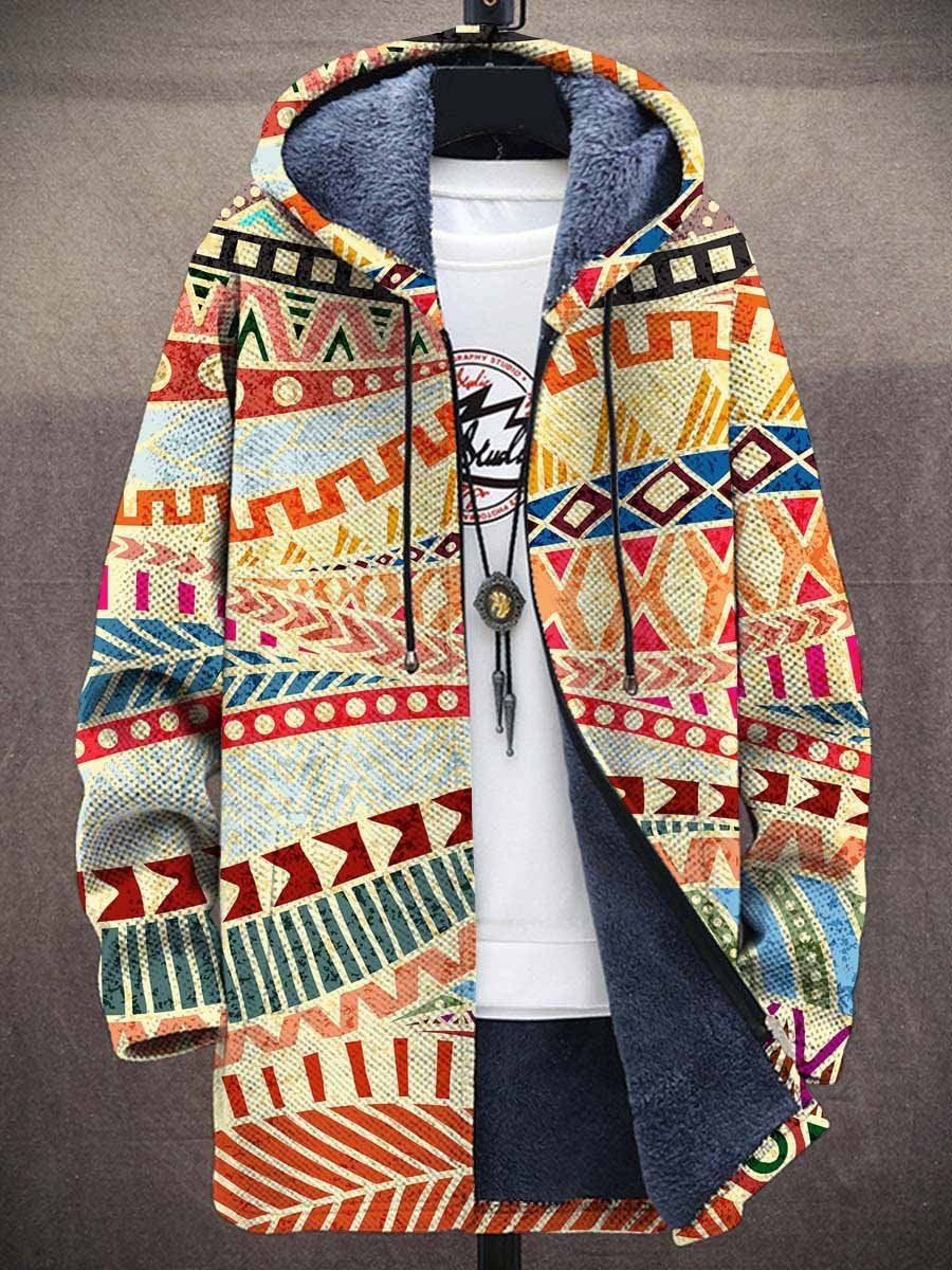 Fabian | Veste à Capuche Motif Boho