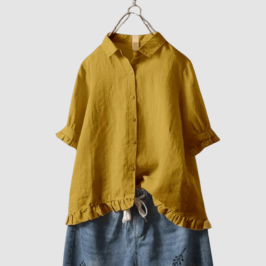 Elora | Breezy Comfort Blouse – Made for Real Days & Real Women