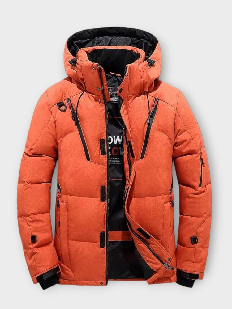 ATLAS | VESTE D'HIVER SOLIDE POUR HOMME