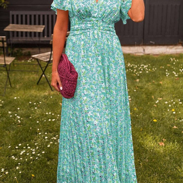 Lyra | Elegant Maxi Dress With Flowers