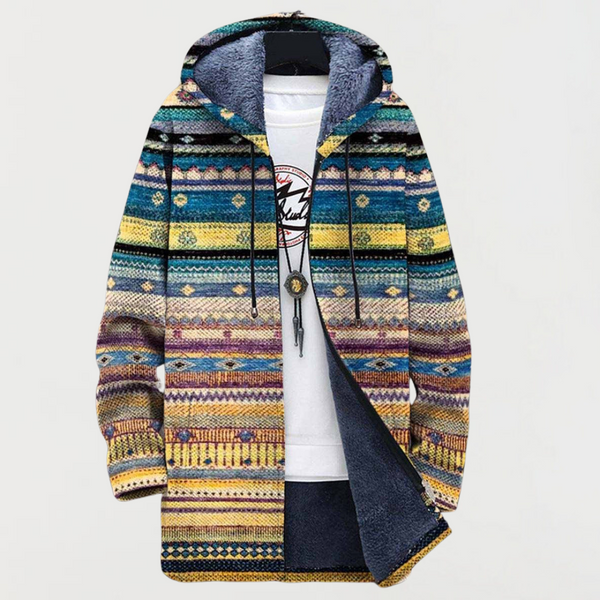 Lila | Hoodie Vague Tribale