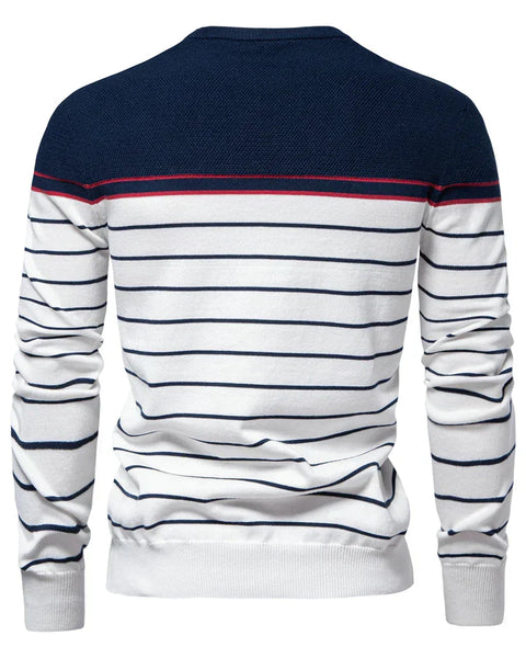 CHICIVELLE | Pull homme à motif rayé