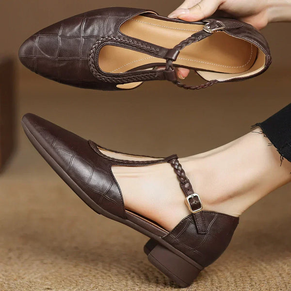 Lida | Kepa Cuir Mary Janes