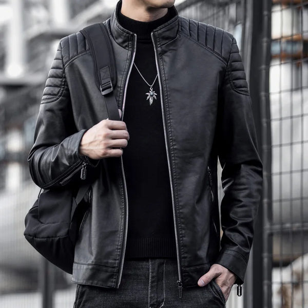 Veste en cuir de première qualité