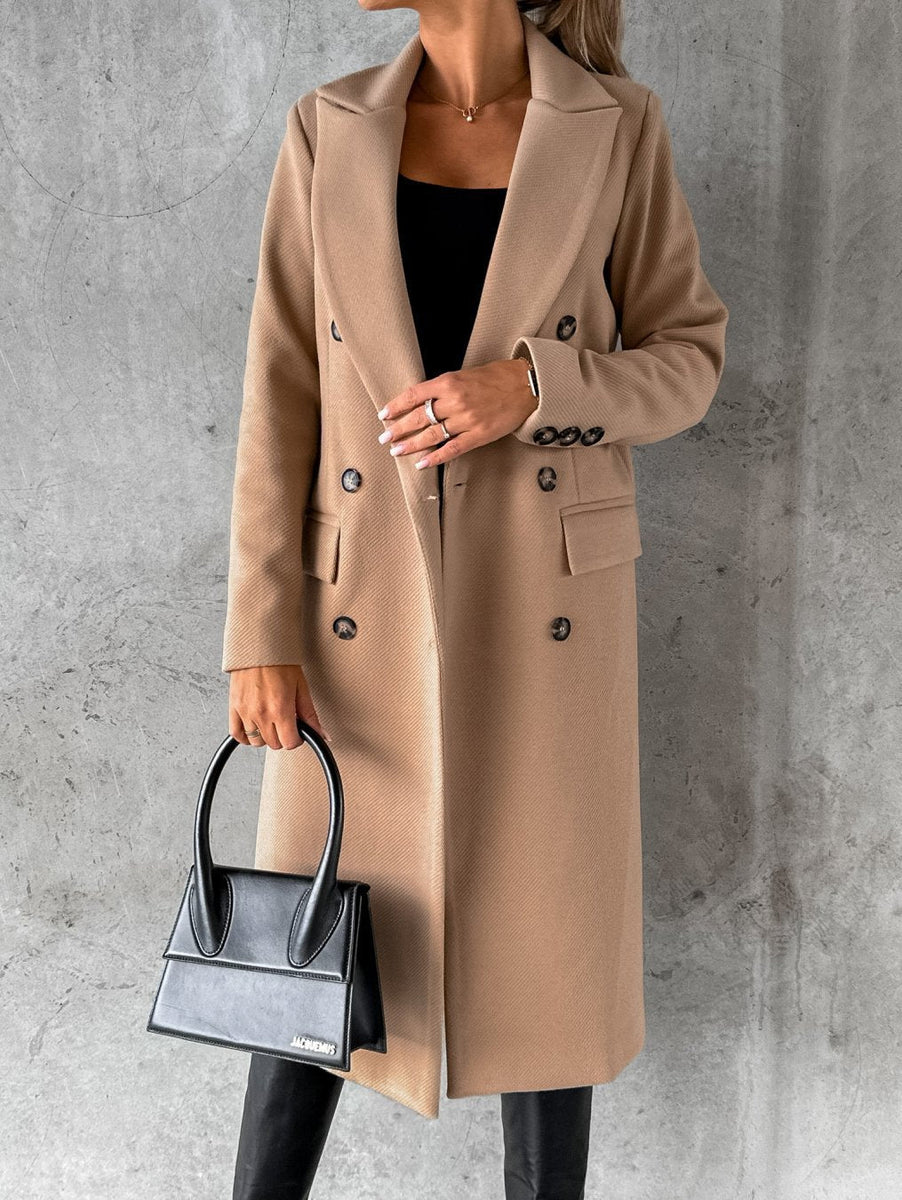 Mia | Manteau Long Élégant