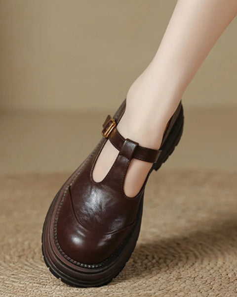 Chaussures T-bar Farisse