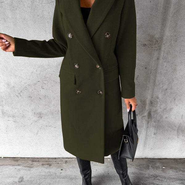 Mia | Manteau Long Élégant