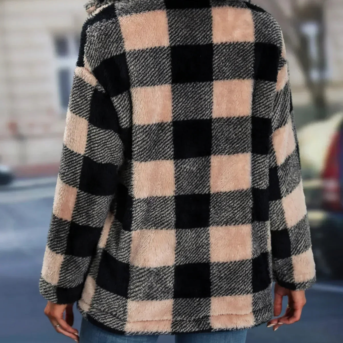 Carla | Veste à carreaux décontractée et élégante pour un confort tout au long de la journée