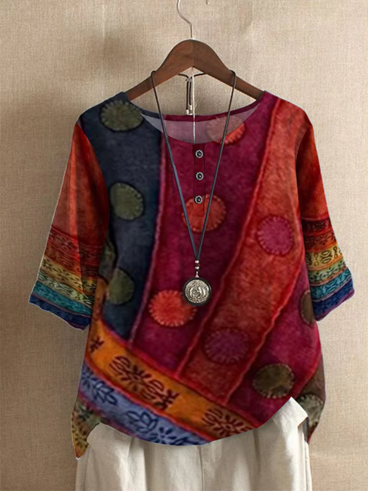 Ysolde | Artistic Top – Flows Gently, Flatters Beautifully (S-5XL)