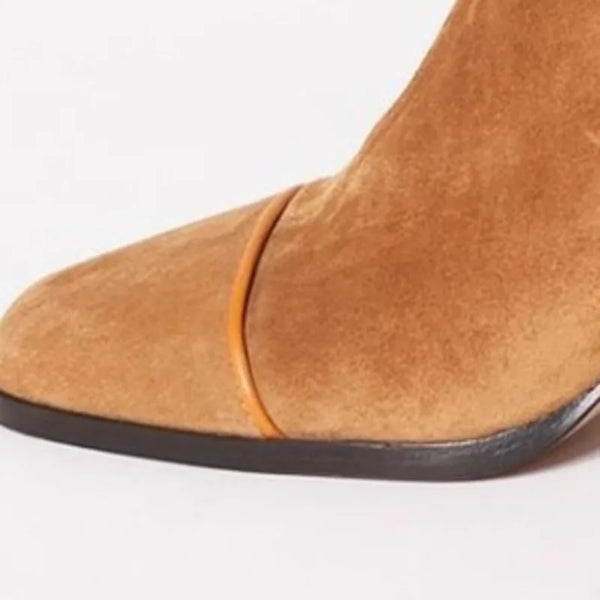 Victoria | Bottines à talon carré