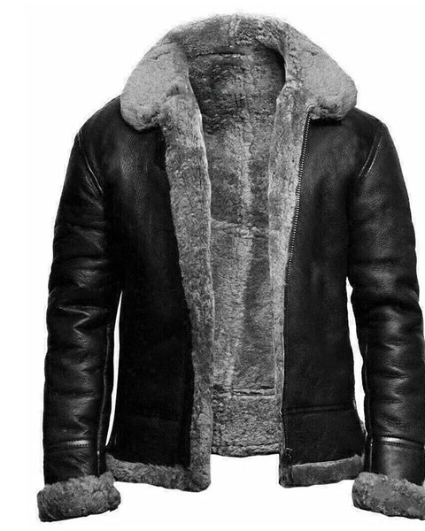 Baptist – Manteau d'hiver en cuir
