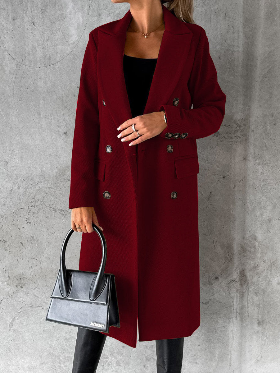 Mia | Manteau Long Élégant