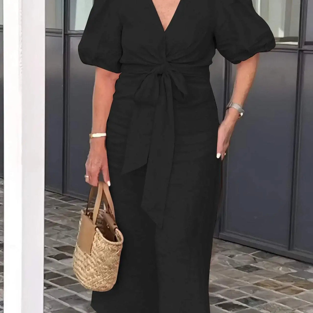 Daria | Soft Confidence Midi Dress – Elegance You Can Feel
