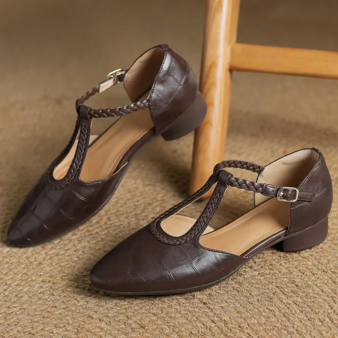 Lida | Kepa Cuir Mary Janes