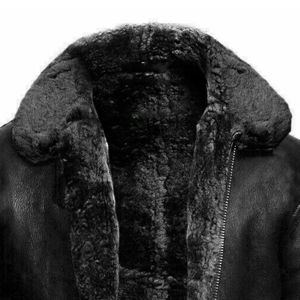 Bruce™ | Manteau d'Hiver en Cuir