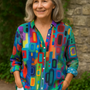 Edna | Artistic Blouse - Effortless, Unapologetically You