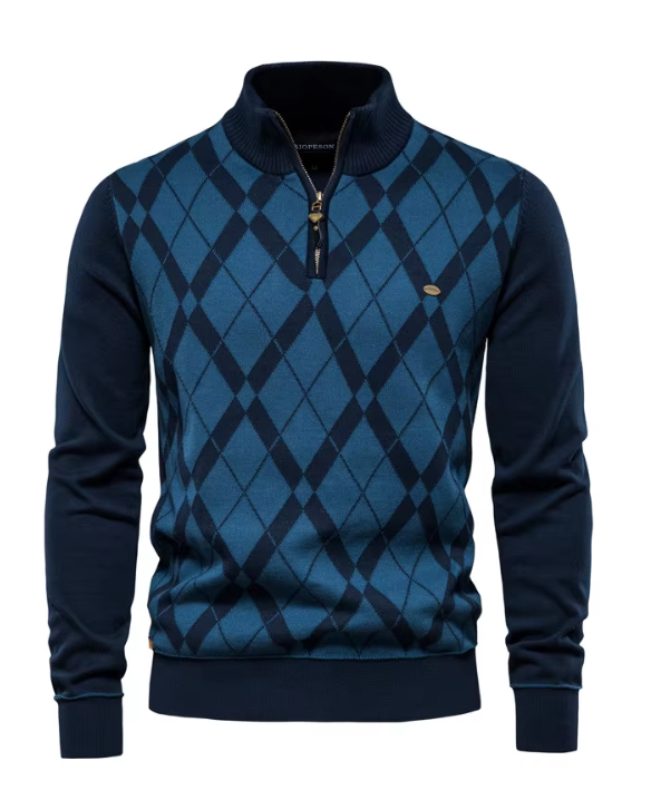 CHICIVELLE | Pull pour hommes à col zippé